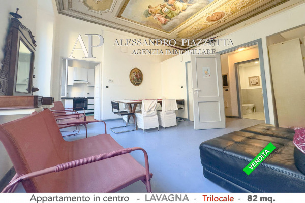 Appartamento in palazzo d’epoca nel cuore di Lavagna