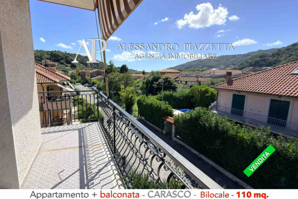 Ampio appartamento con balcone a Carasco — occasione da non perdere!